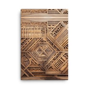 Carved Wood Pattern 3